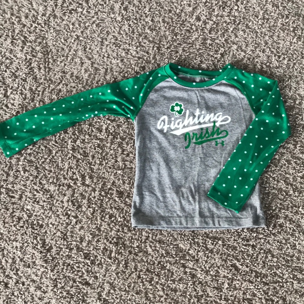 ☘️ Notre Dame Under Armour Long Sleeve T-shirt ☘️